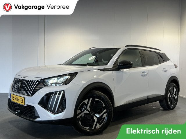 Peugeot e-2008 EV Allure Avantage 54 kWh | SoH 97% | Achteru, Auto's, 12 maanden, Gebruikt, Zwart, Wit
