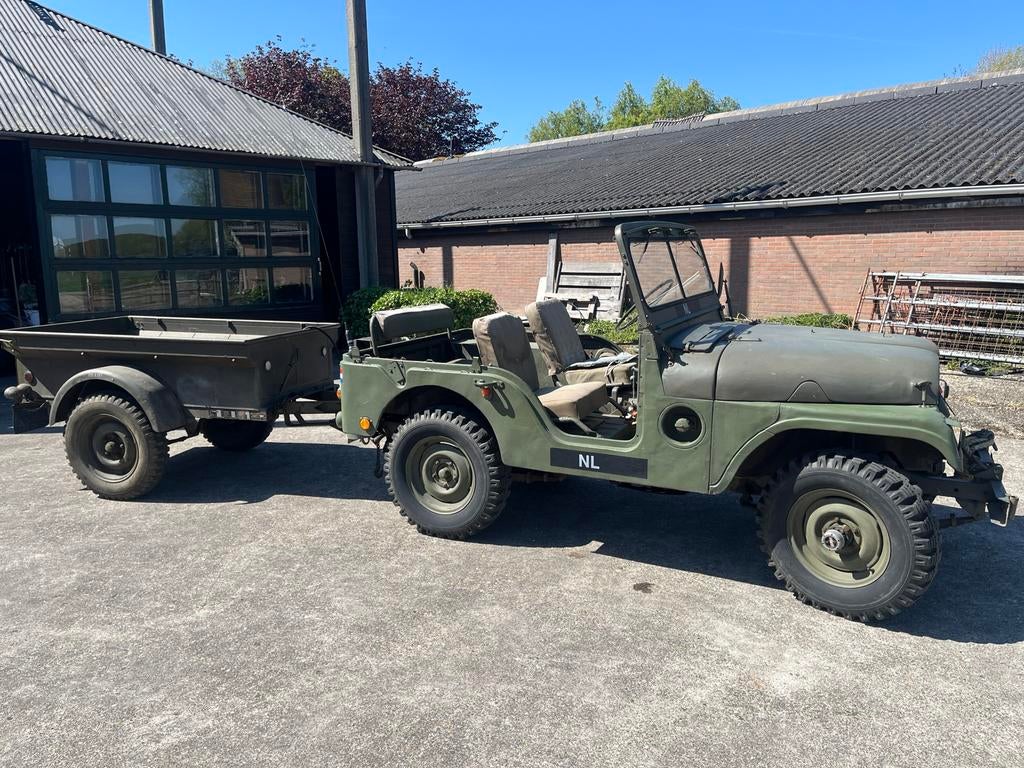 Nekaf 1/4 TON 1960 Groen, Auto's, 907 kg, 1290 kg, Particulier, 4x4