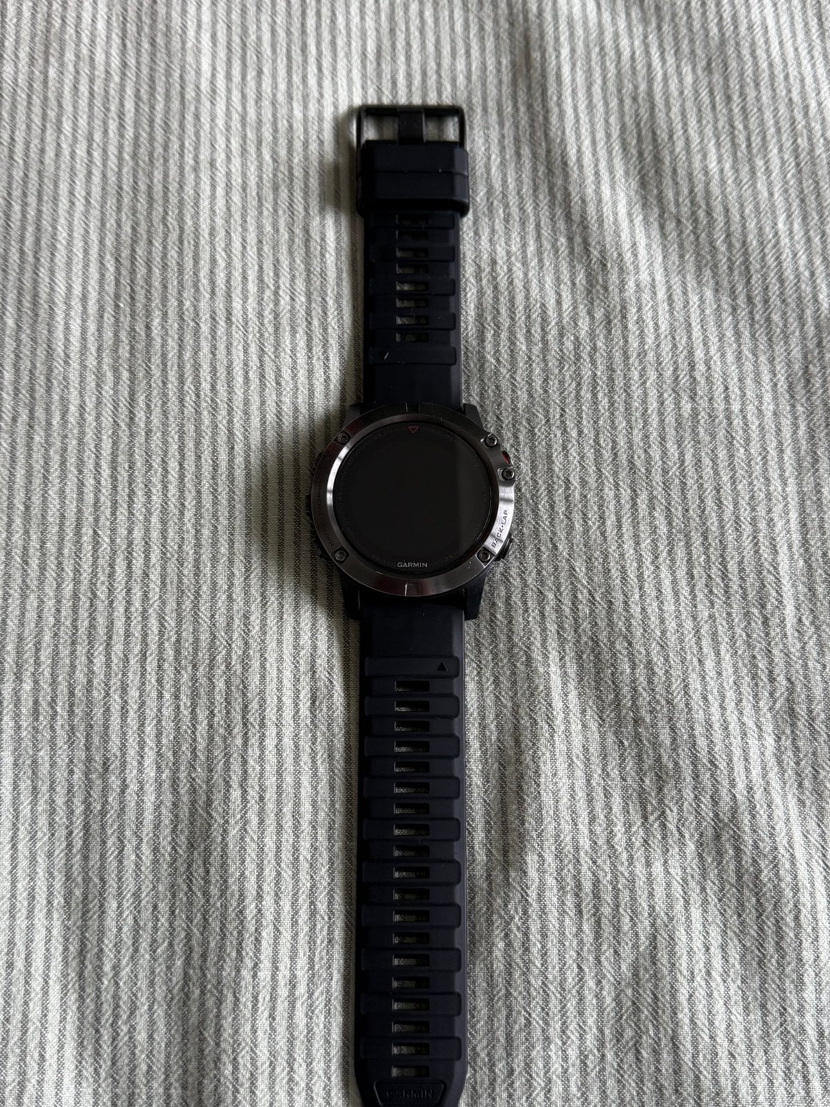 Garmin Fenix 5X Sapphire, Sieraden, Tassen en Uiterlijk, Gebruikt, Zwart, IOS, Ophalen of Verzenden