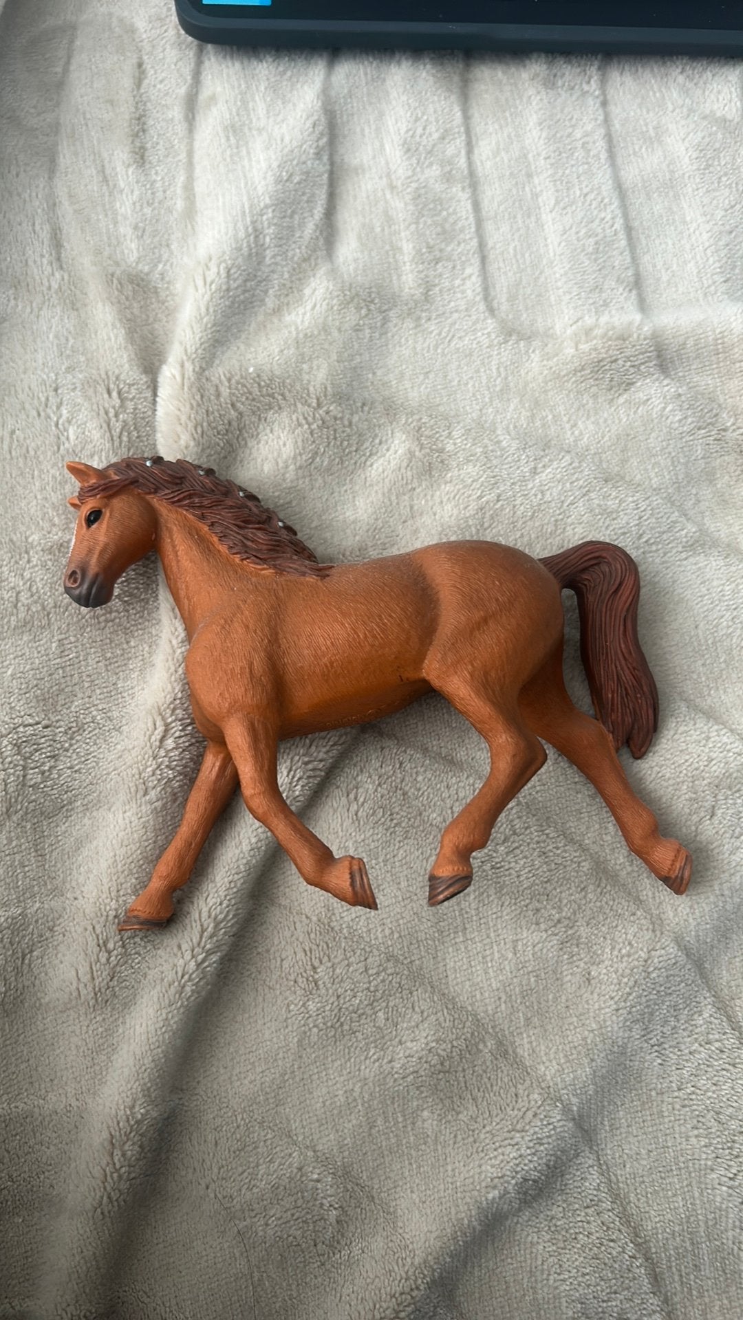 Schleich holstein merrie uit set, Ophalen of Verzenden, Zo goed als nieuw, Paard, Beeldje of Figuurtje
