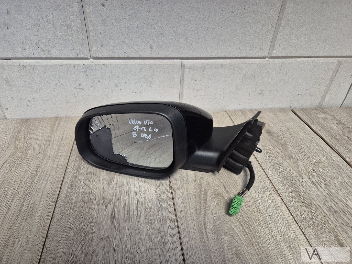 Volvo V70 / S80 2007 tot 2012 spiegel zwart links B KEUS €50, Auto-onderdelen, Gebruikt, -, -, Ophalen of Verzenden