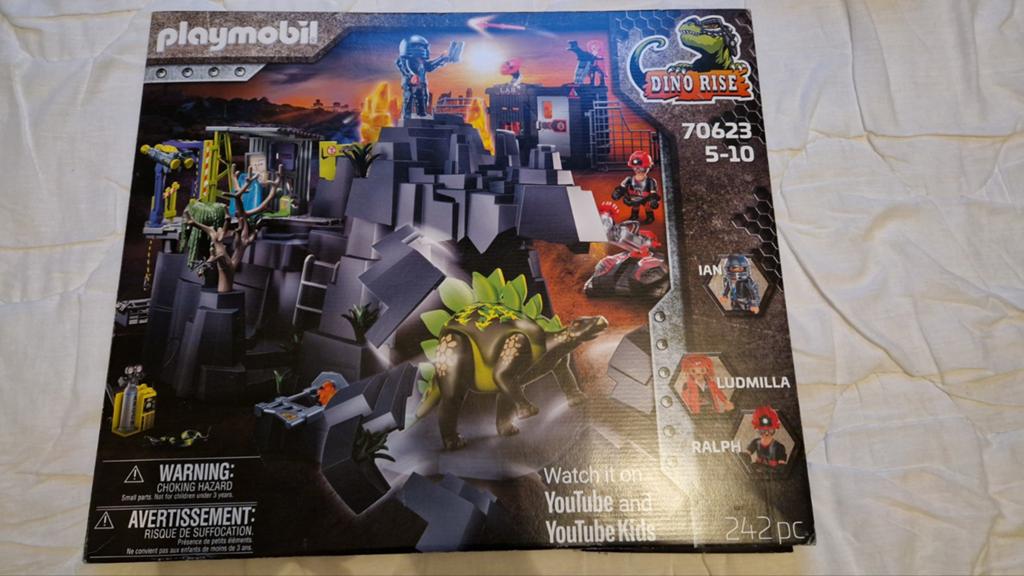 Playmobil dino rise 70623 ZGAN, Ophalen of Verzenden, Zo goed als nieuw, Complete set