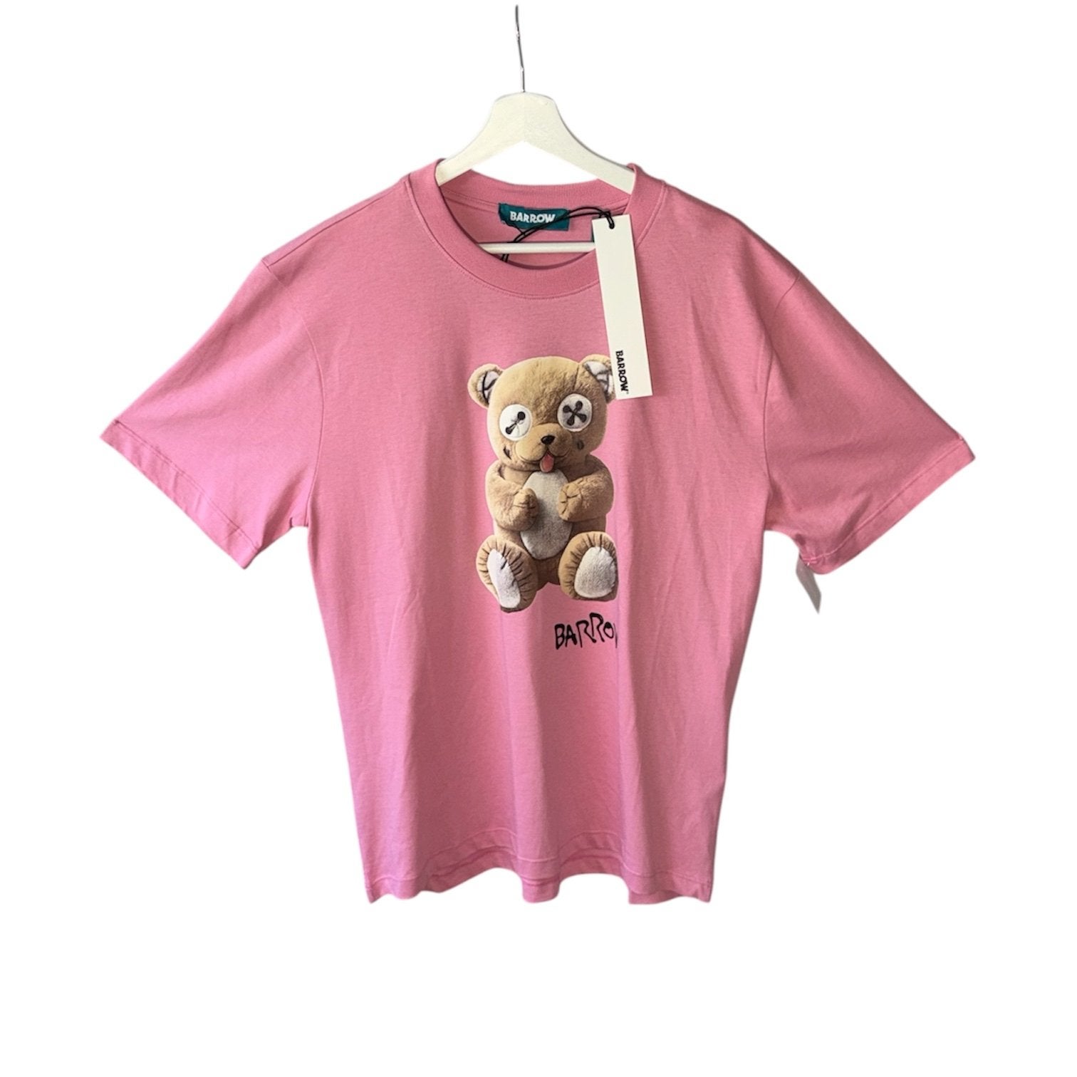 Barrow Roze T-shirt met Teddybeer Print - Maat M, Kleding | Dames, Maat 38/40 (M), Barrow, Nieuw, Ophalen of Verzenden