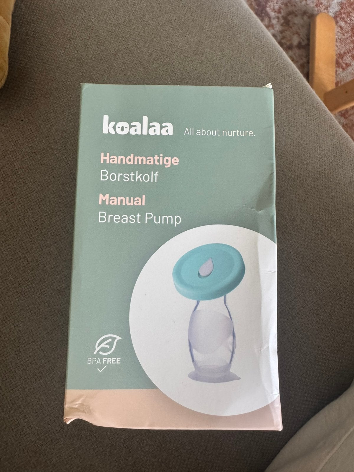 Koalaa siliconen borstkolf (Haakaa), Ophalen of Verzenden, Zo goed als nieuw
