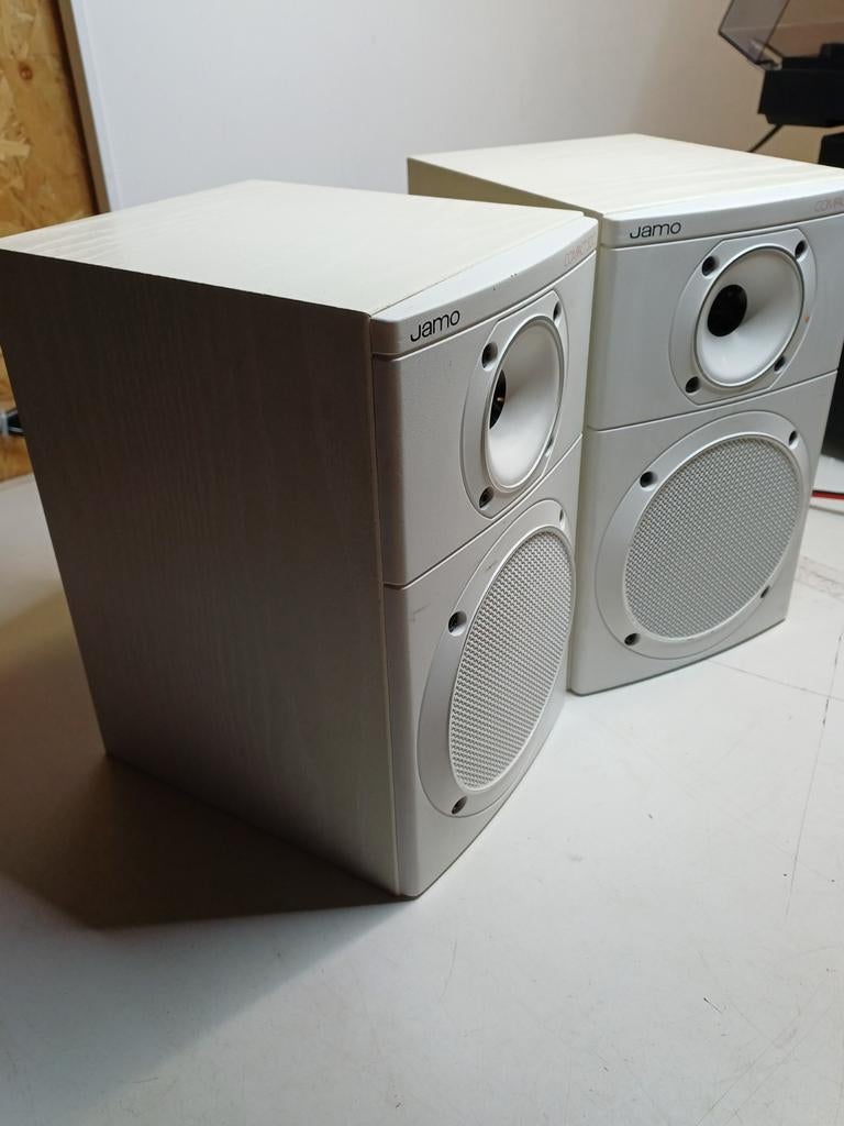 Jamo Compact 500 Boekenplank Speakers - Wit, 60W, Audio, Tv en Foto, Ophalen of Verzenden