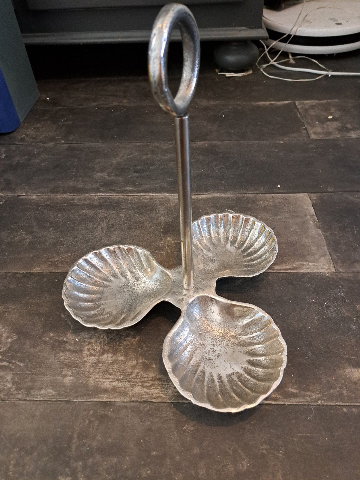 Metal Schelpjes Schaaltje met Handvat etagere, Huis en Inrichting, Ophalen of Verzenden