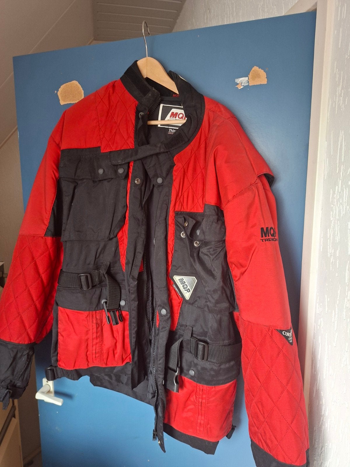 Mooi Motorjas MQP met uitneembare binnenvoering., Motoren, Kleding | Motorkleding, Ophalen of Verzenden, Tweedehands, Jas | textiel
