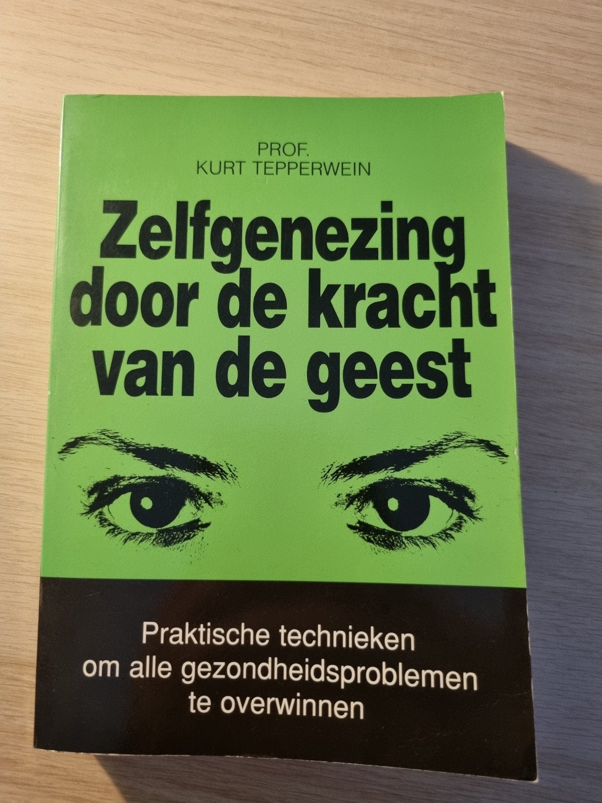 Zelfgenezing door de kracht van de geest, Ophalen of Verzenden, Gelezen, Gezondheid en Conditie, Prof. Kurt Tepperwein