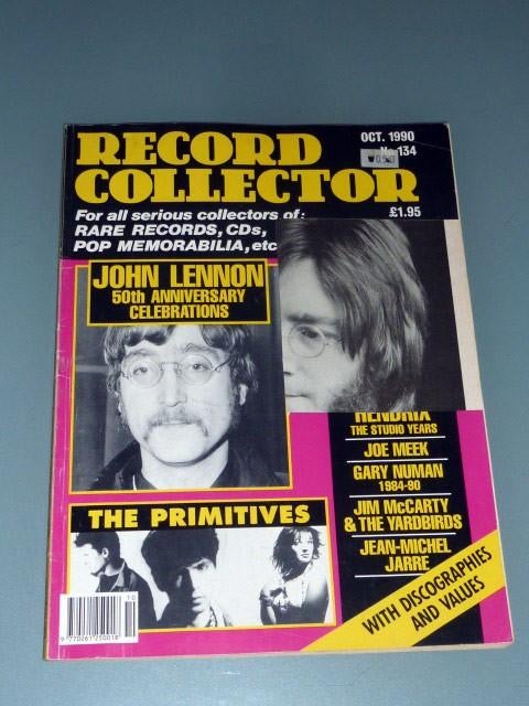 Record Collector #134 - 1990 John Lennon, Jimi Hendrix,, Verzenden, 1980 tot heden, Tijdschrift