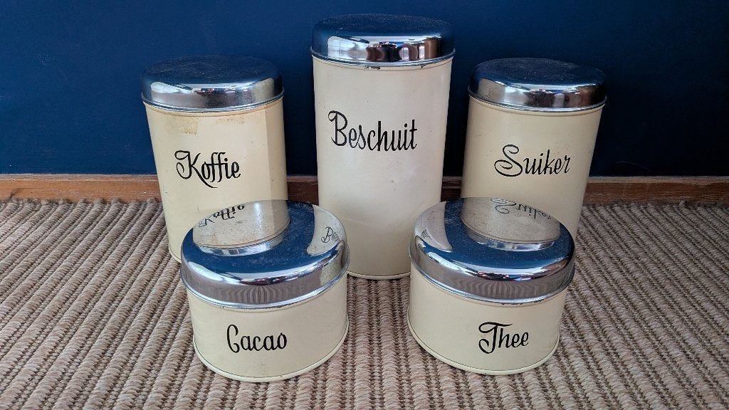Set Keuken blikken - Brabantia, Verzamelen, Blikken, Ophalen, Gebruikt, Overige, Overige merken