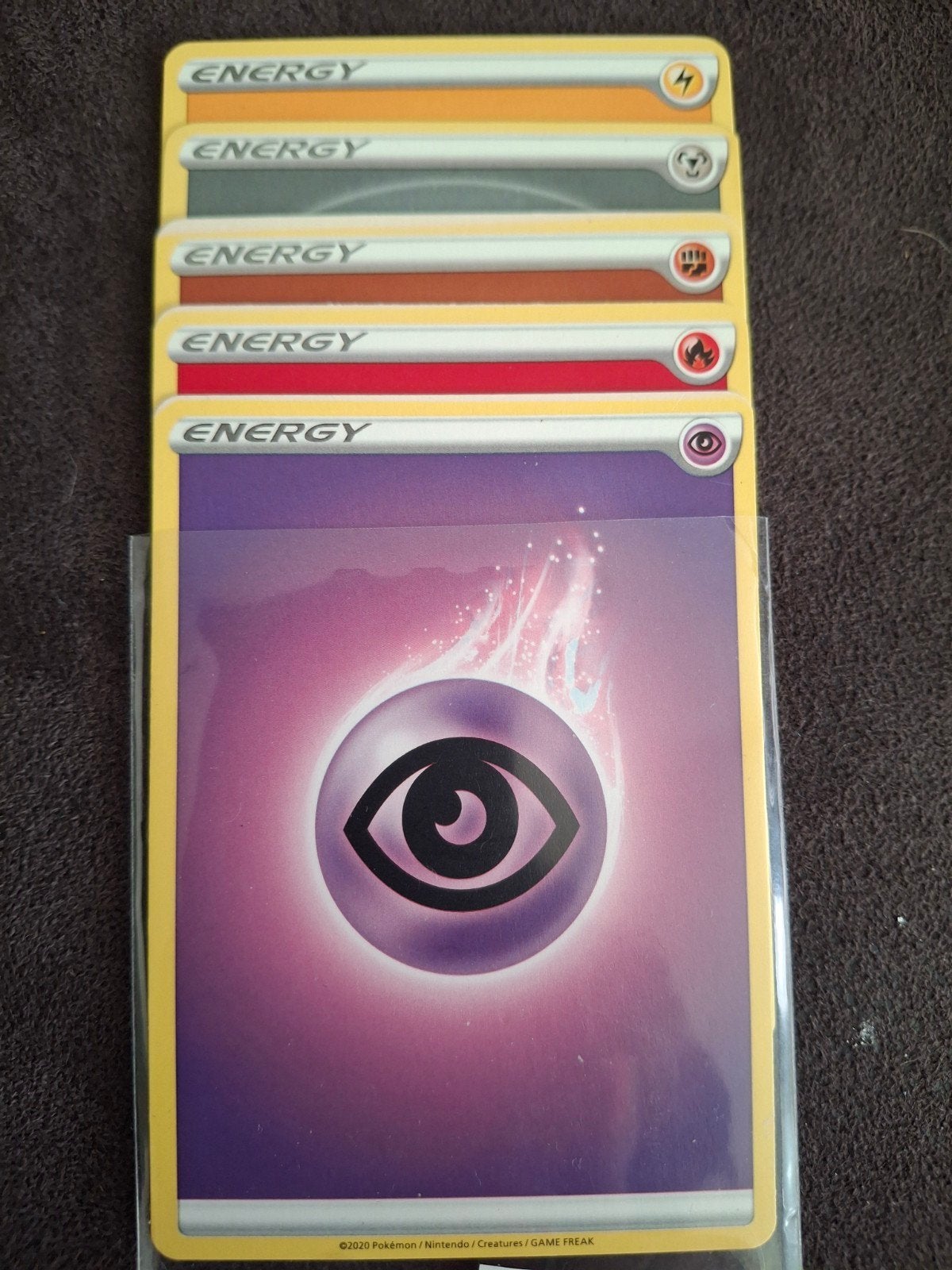Pokémon Energy Kaarten Set (6 stuks), Ophalen of Verzenden, Zo goed als nieuw, Meerdere kaarten