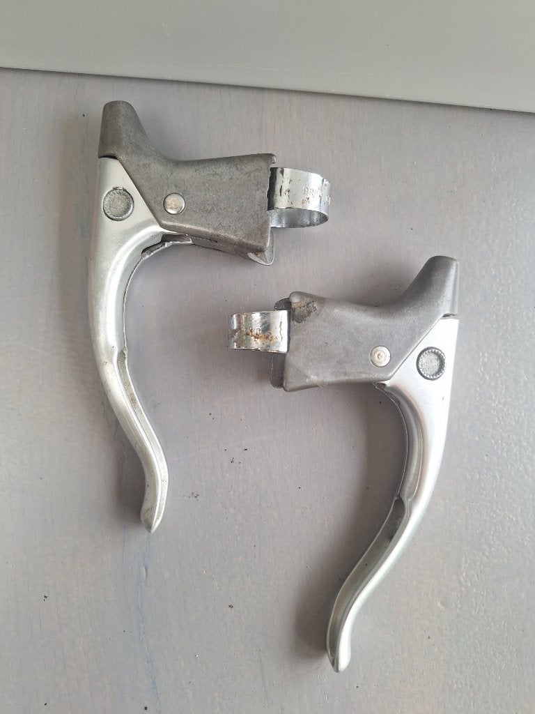 Campagnolo Nuovo Record remgrepen, Retro, Gebruikt, Ophalen of Verzenden, Racefiets, Campagnolo