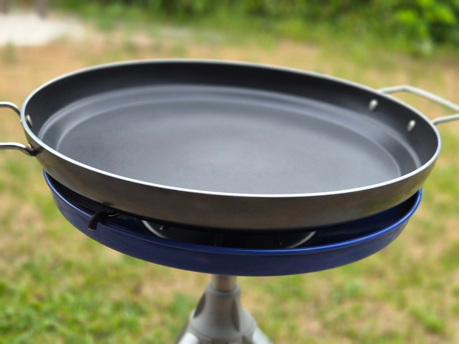 Cadac Skottelbraai met Paella Pan 47 - Draagbare BBQ, Ophalen, Zo goed als nieuw