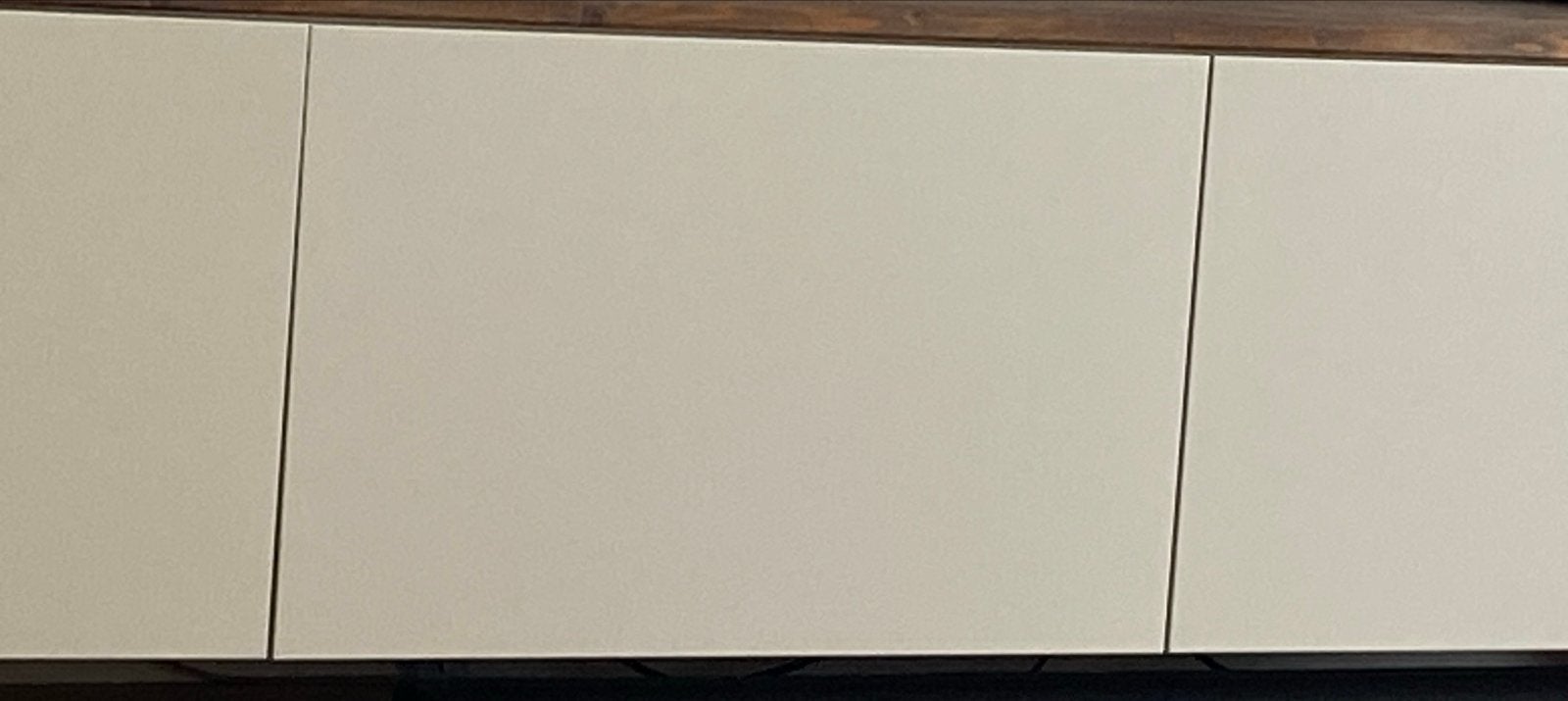 IKEA Besta Lappviken deur/ladefrontjes 60x38 licht grijs/bei, Ophalen, Kunststof, 50 tot 100 cm, Zo goed als nieuw
