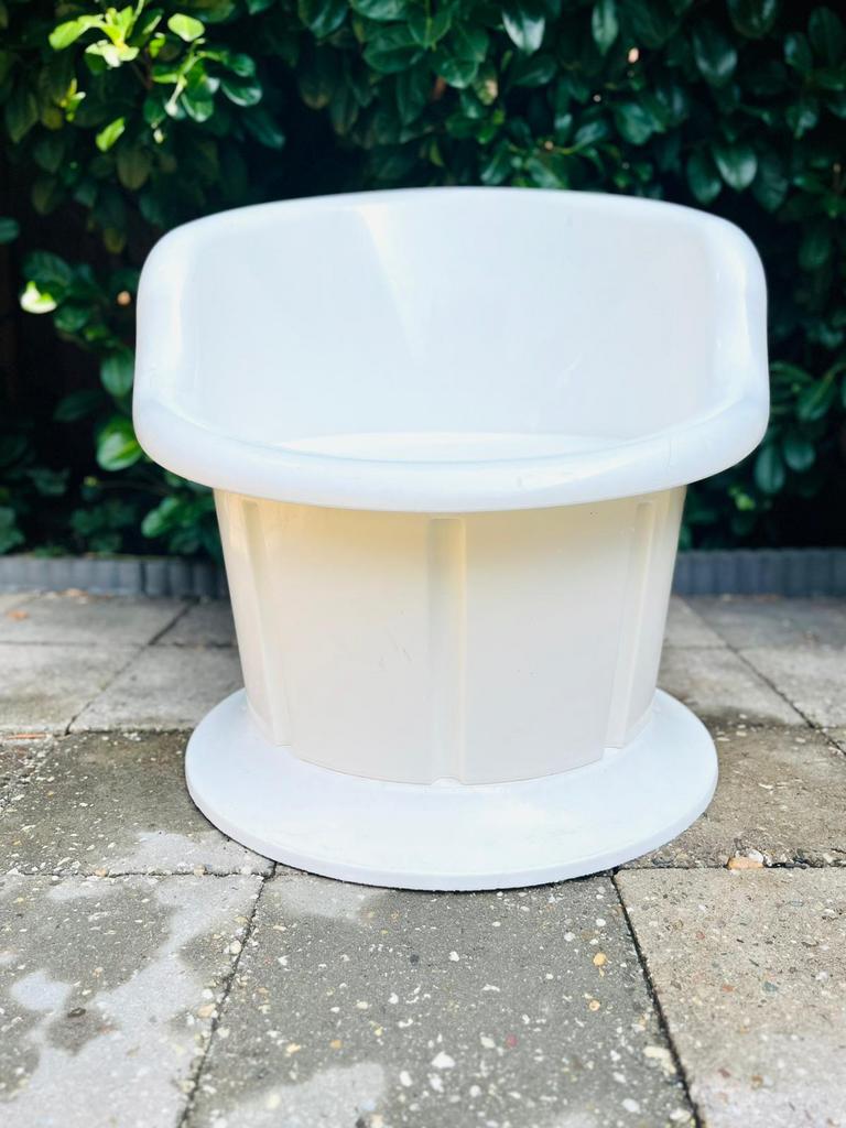 IKEA Poptorp Stoel Wit, Ophalen of Verzenden, Zo goed als nieuw, Wit, Eén