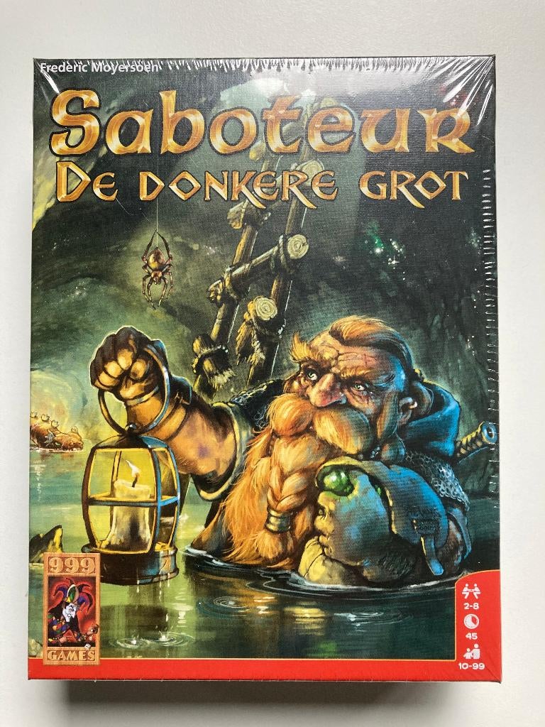 Spel: Saboteur de donkere grot, Vijf spelers of meer, Ophalen of Verzenden, Nieuw, 999 Games