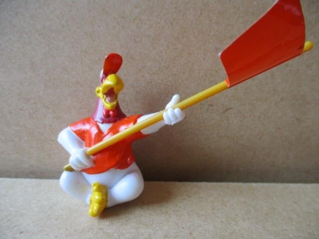 adv10618 looney tunes oranje supporter 10, Ophalen, Looney Tunes, Gebruikt, Beeldje of Figuurtje