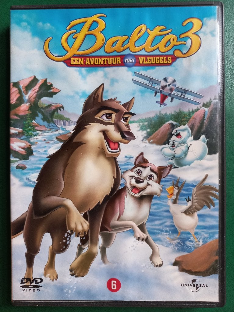 Balto 3 - Een avontuur met vleugels, Cd's en Dvd's, Dvd's | Tekenfilms en Animatie, Tekenfilm, Amerikaans, Ophalen of Verzenden