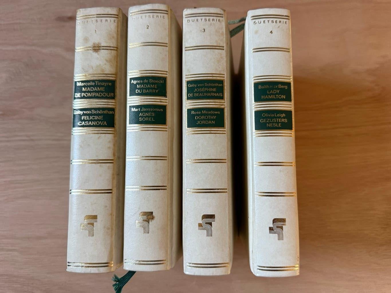 Duetserie: Historische Vrouwenfiguren - 4 Boeken, Boeken, Ophalen, Gelezen, Nederland