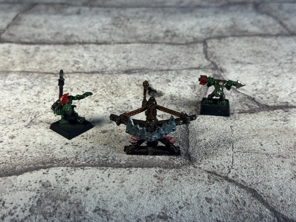 1x Metal Goblin Spear Chukka OOP Warhammer Fantasy, Hobby en Vrije tijd, Wargaming, Ophalen of Verzenden, Gebruikt, Warhammer