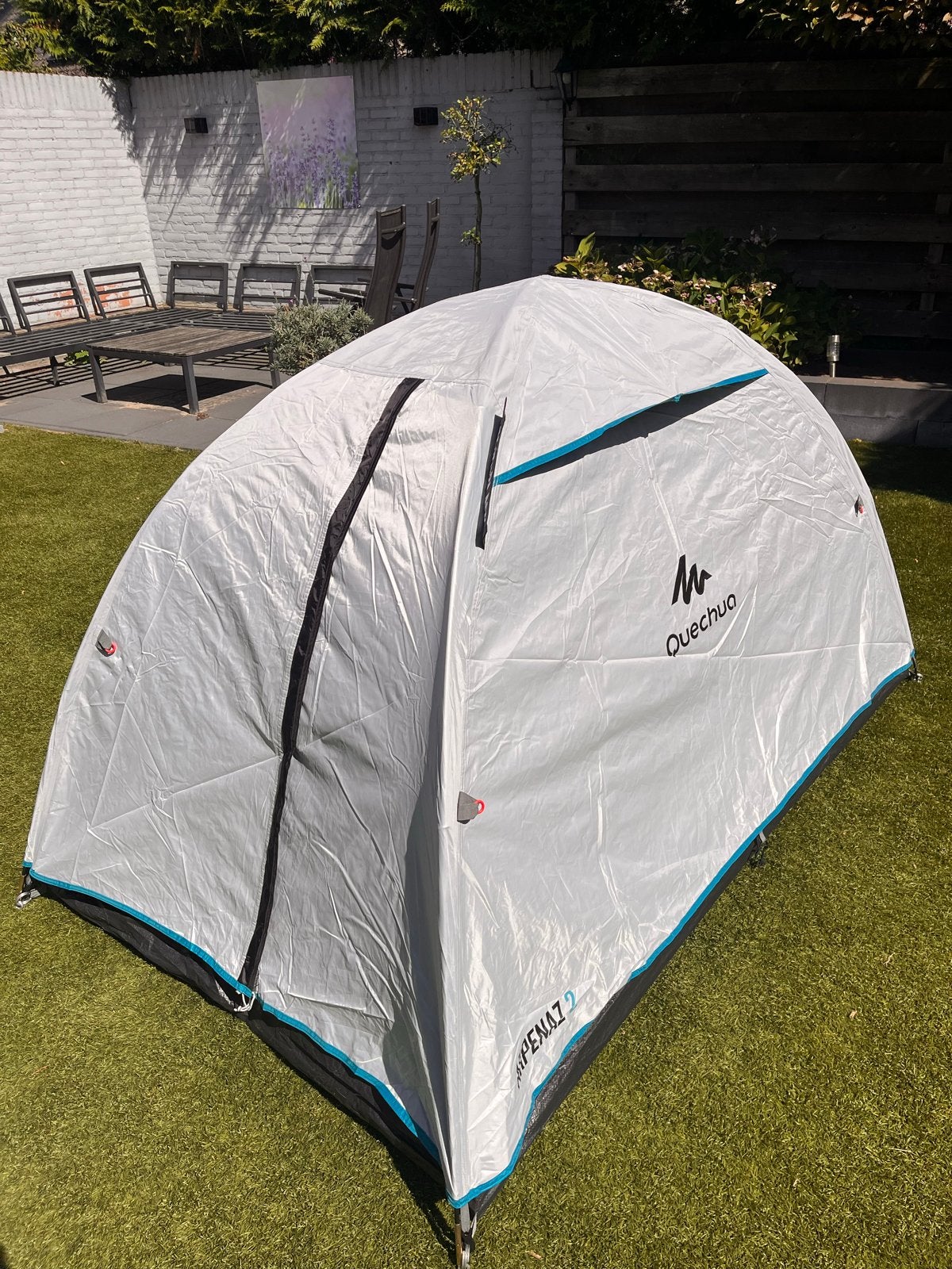 Quechua Arpenaz 2 Fresh & Black tent - 2 persoons, Ophalen, Zo goed als nieuw, Tot en met 2