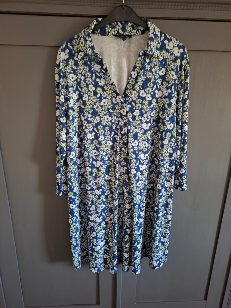 Colletta tuniek/jurk maat 1  zgan, Ophalen of Verzenden, Zo goed als nieuw, Zwart, Blouse of Tuniek