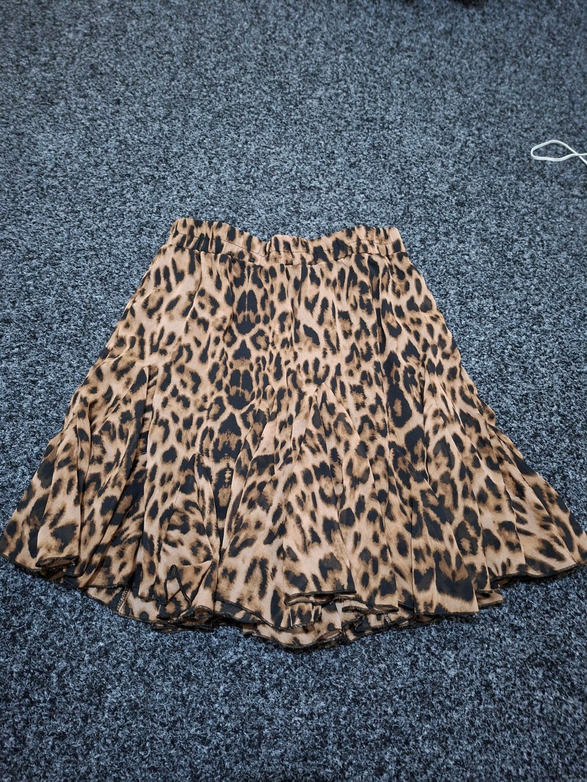 Mini rok met luipaardprint - Maat 34, H&M, Ophalen of Verzenden, Zo goed als nieuw, Maat 34 (XS) of kleiner