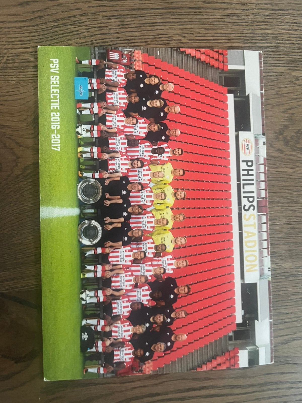 GROTERE FOTOKAART PSV 16-17, Verzamelen, Ophalen of Verzenden, Zo goed als nieuw, PSV, Spelerskaart