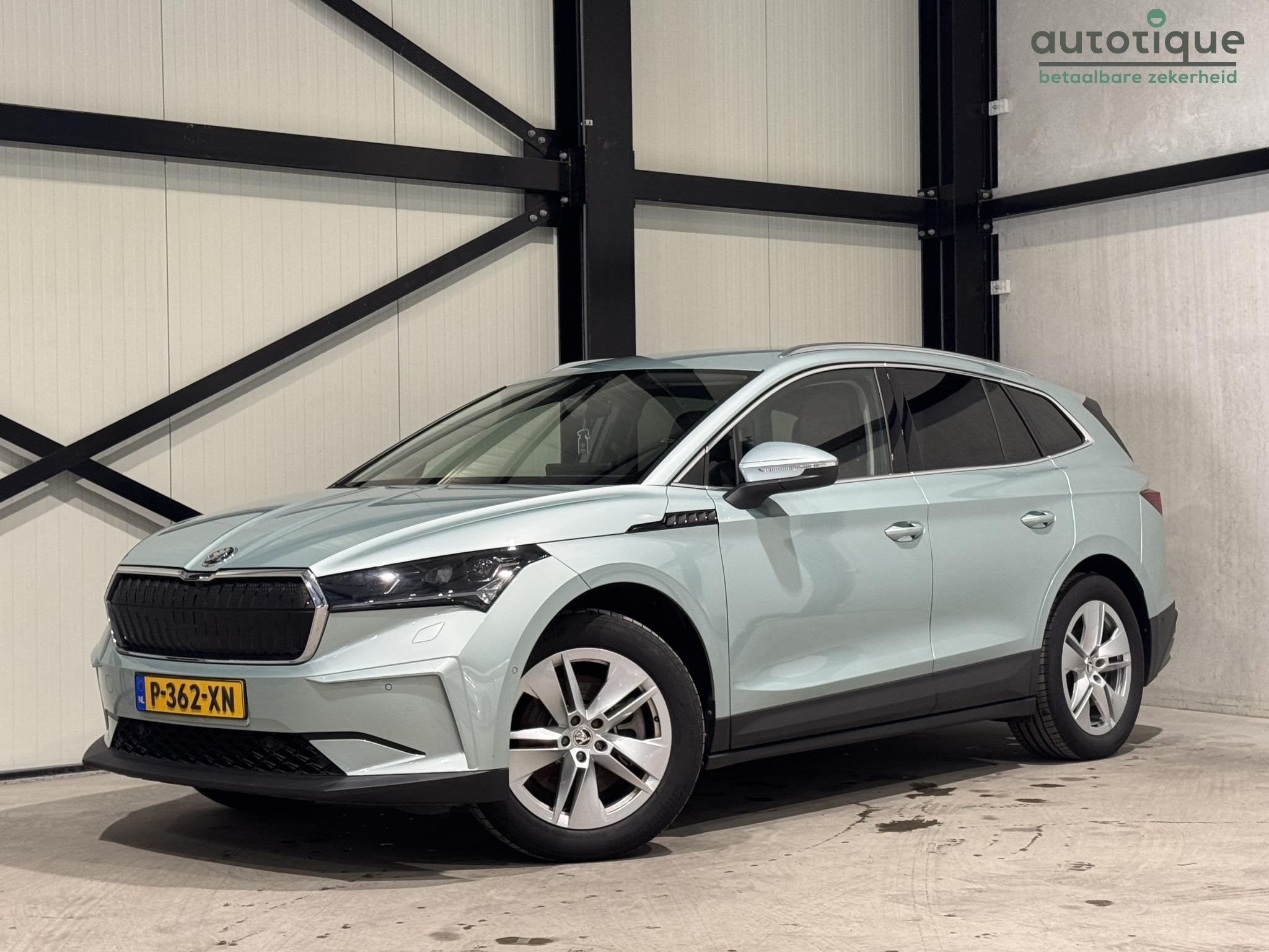 Skoda Enyaq iV 80 | navi | leder | led | Soh 93% |, Auto's, Achterwielaandrijving, Gebruikt, 544 km, 204 pk