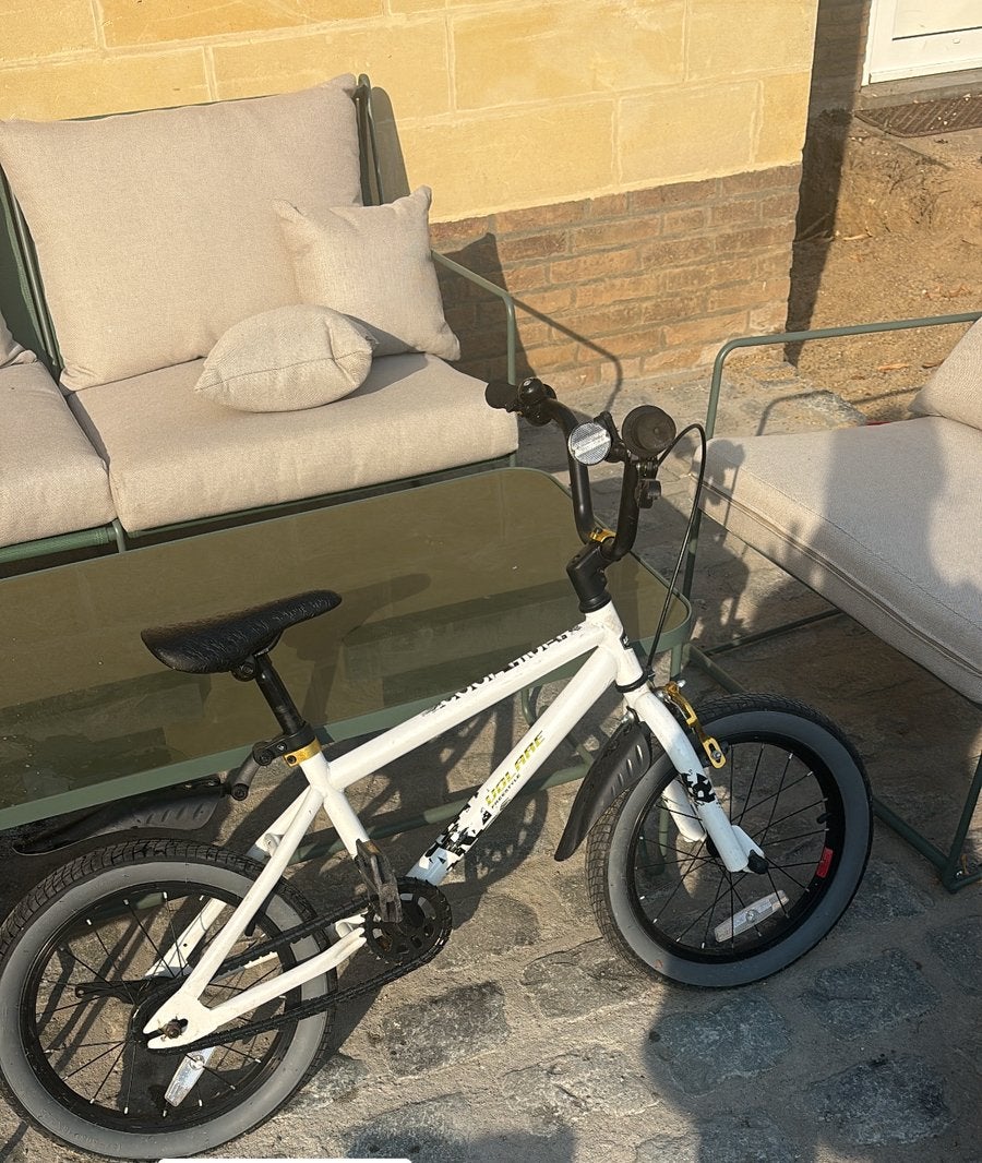 Volare Cool Rider fiets 16 inch - Wit, Ophalen, Terugtraprem, Staal, 16 tot 20 inch