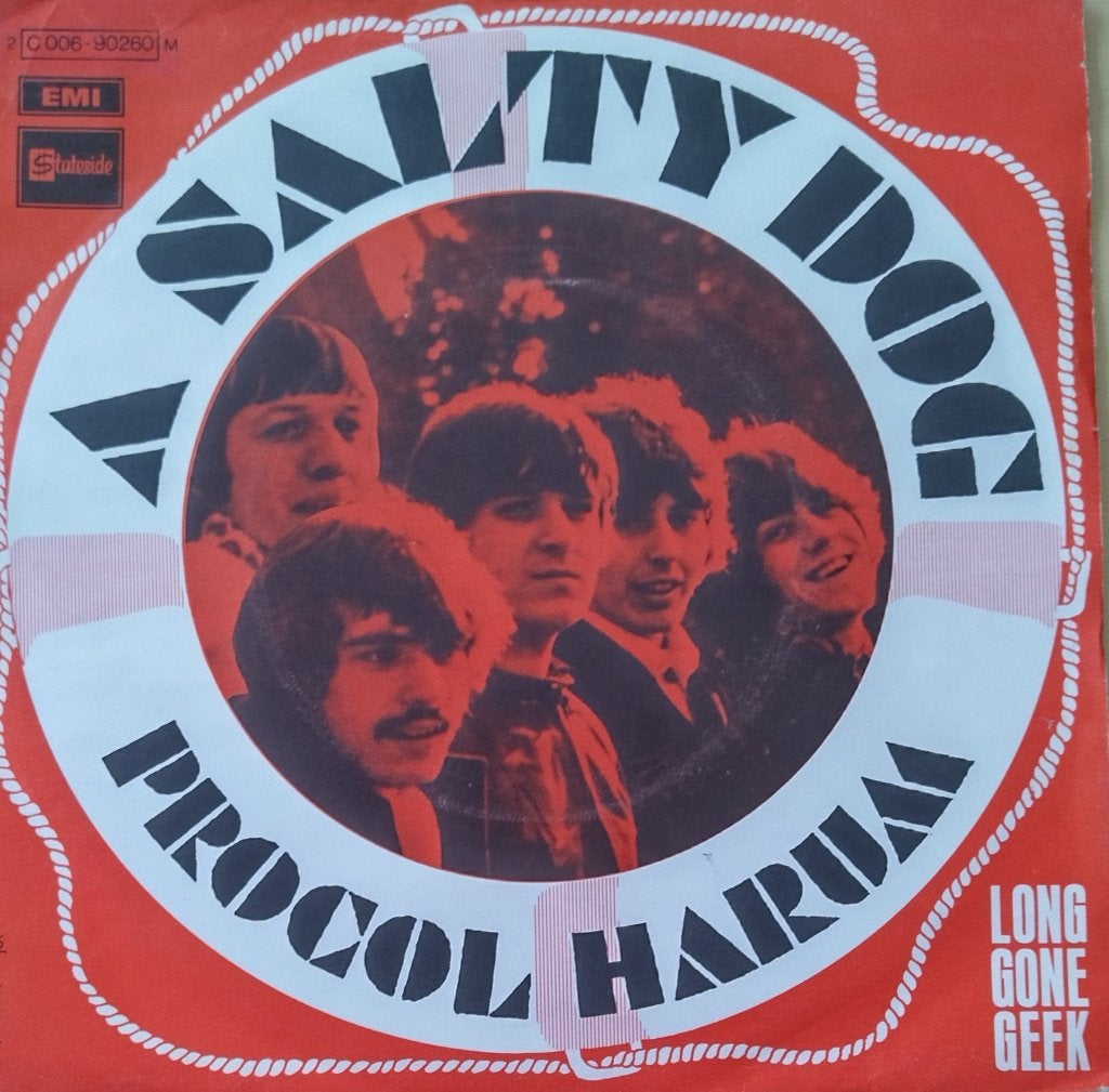 Procol Harum - A salty dog, Cd's en Dvd's, Fotohoes, 7 inch, Ophalen of Verzenden, Zo goed als nieuw