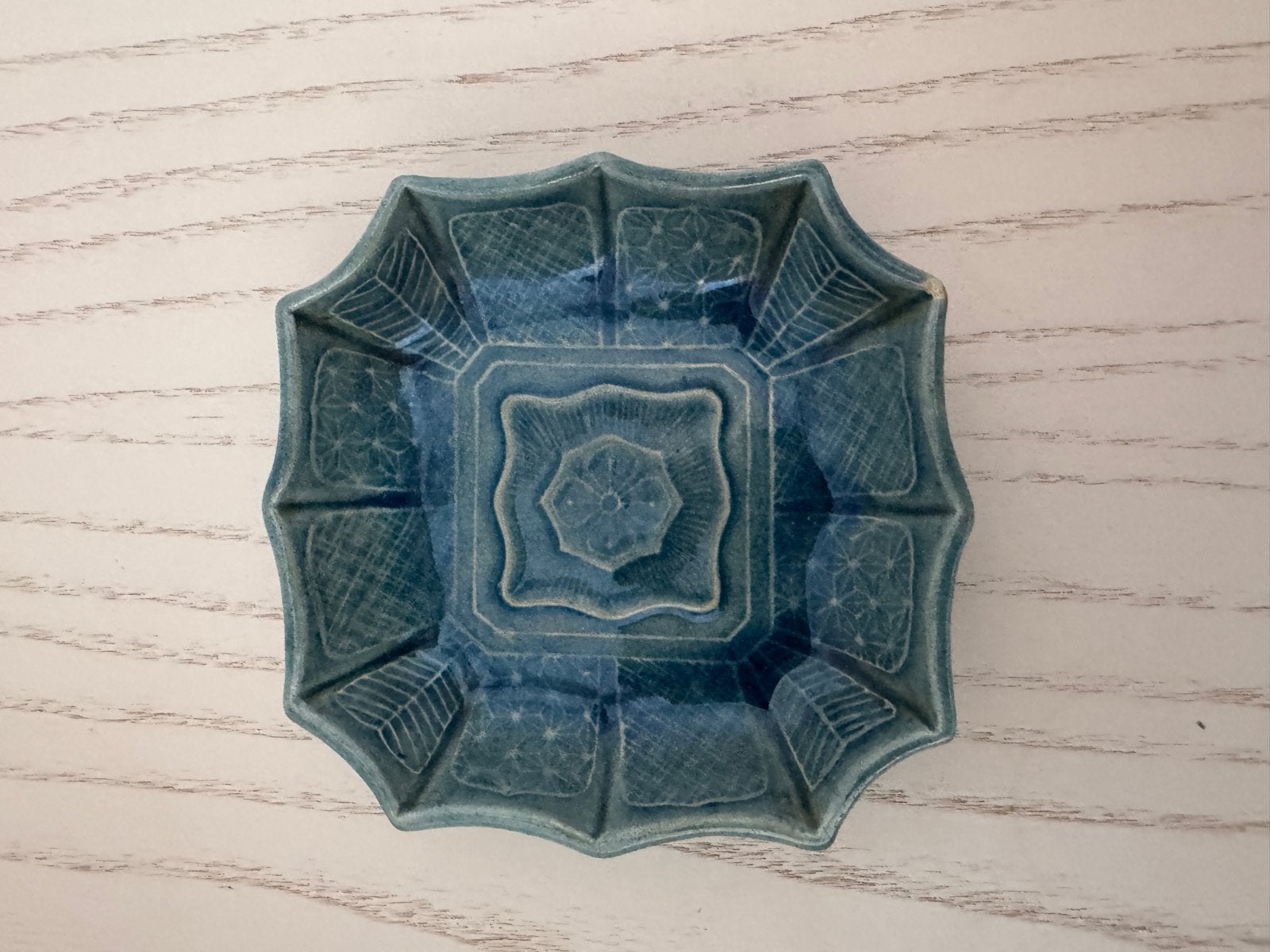 Set van 2 Vintage Japans Keramische Schalen - Blauw, Ophalen of Verzenden