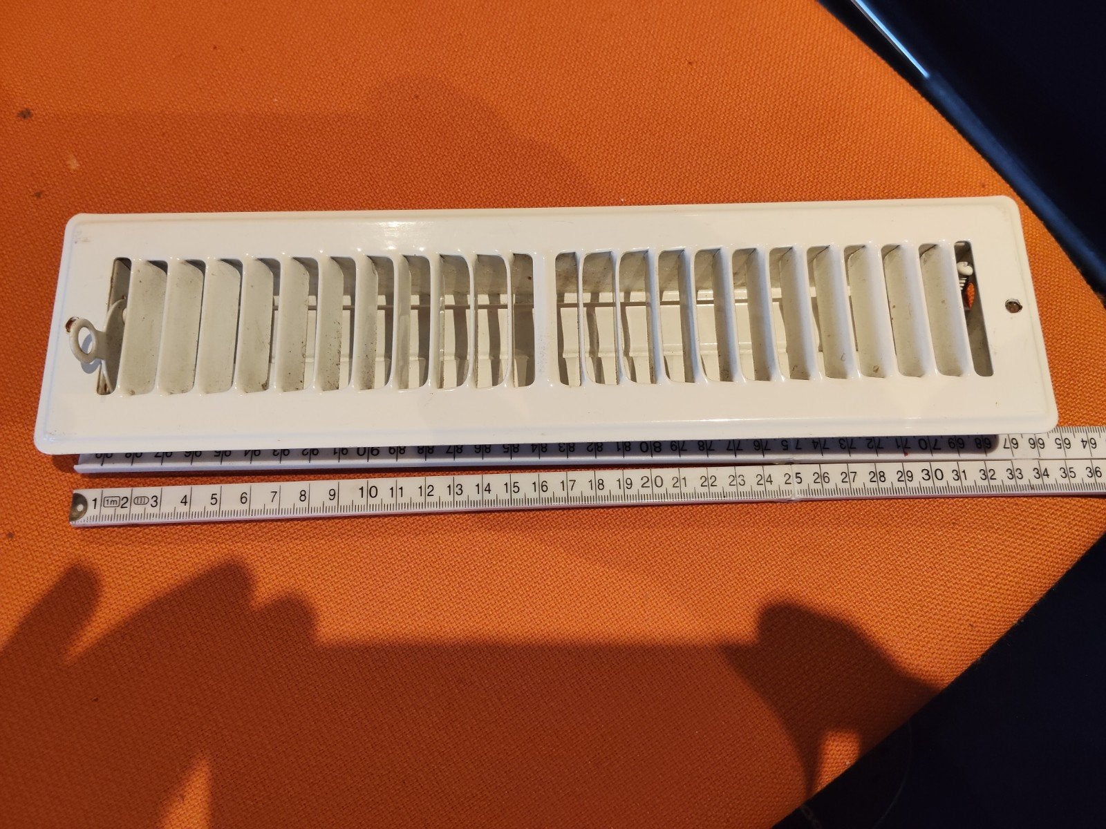 ventilatierooster, wit, regelbaar, Ophalen of Verzenden, Zo goed als nieuw, Overige materialen, Overige typen