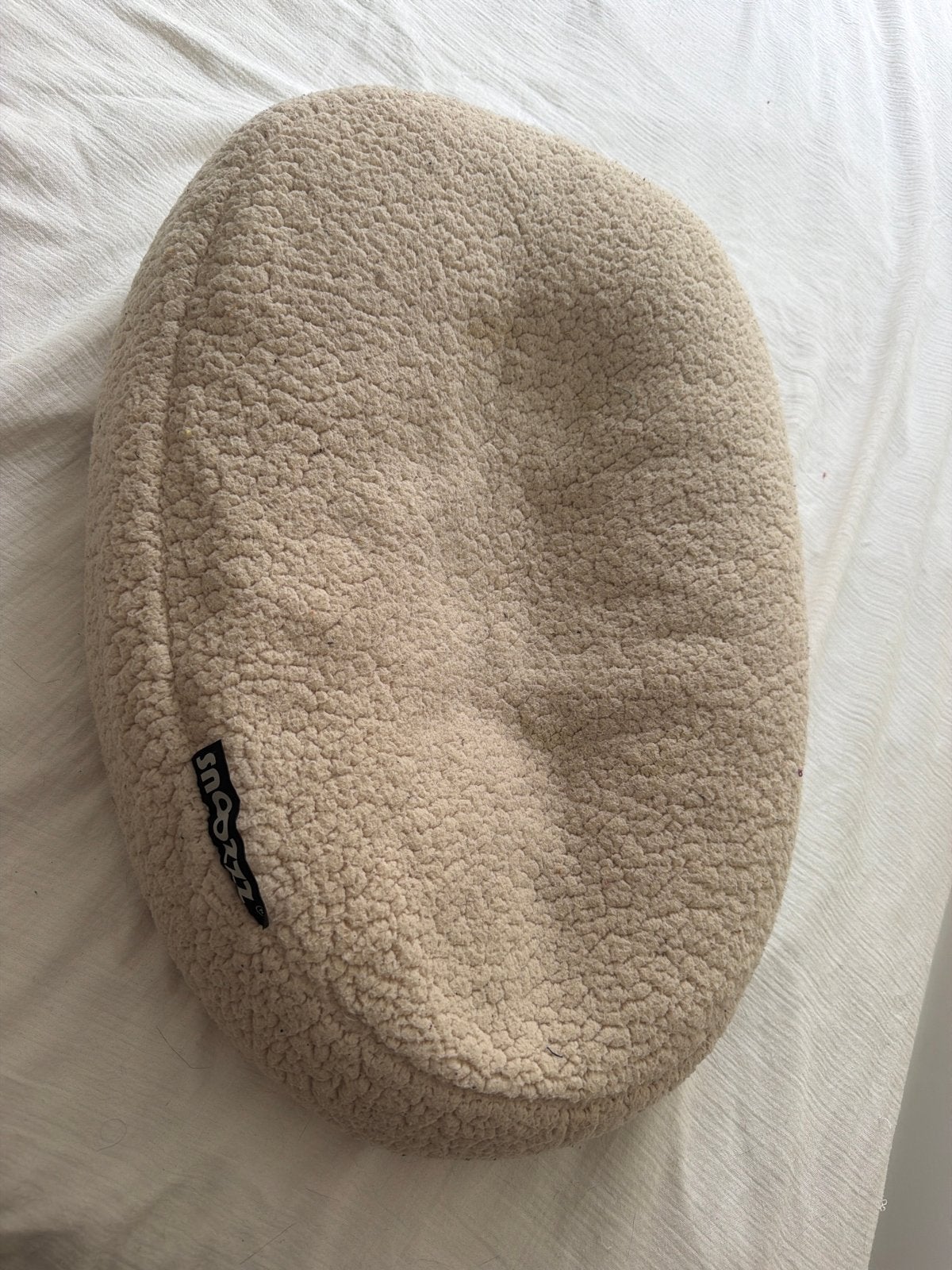 voedingskussen met snoozzz teddy hoes, Wasbaar, Zo goed als nieuw, Kussen, Beige
