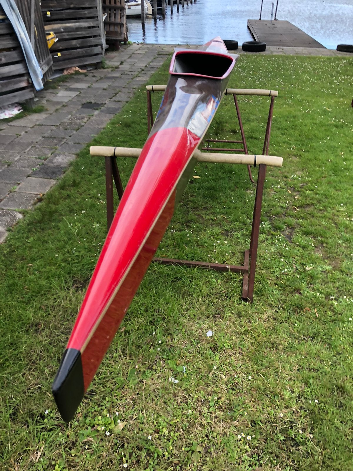 Plastex marathon K1, Watersport en Boten, Ophalen, Gebruikt, Eén persoon, Kajak