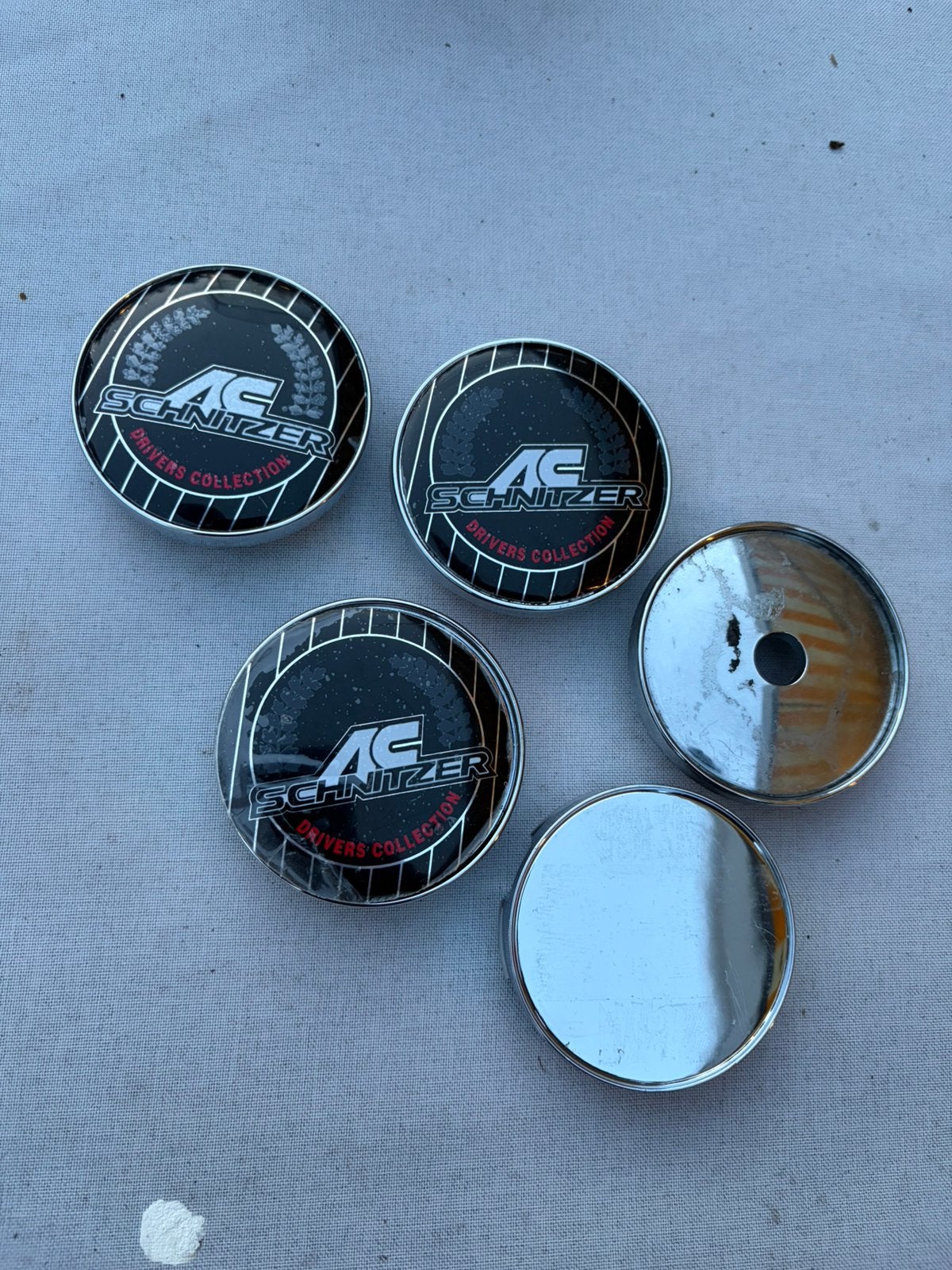 BMW AC schnitzer naafkappen 58mm, Ophalen of Verzenden, Zo goed als nieuw