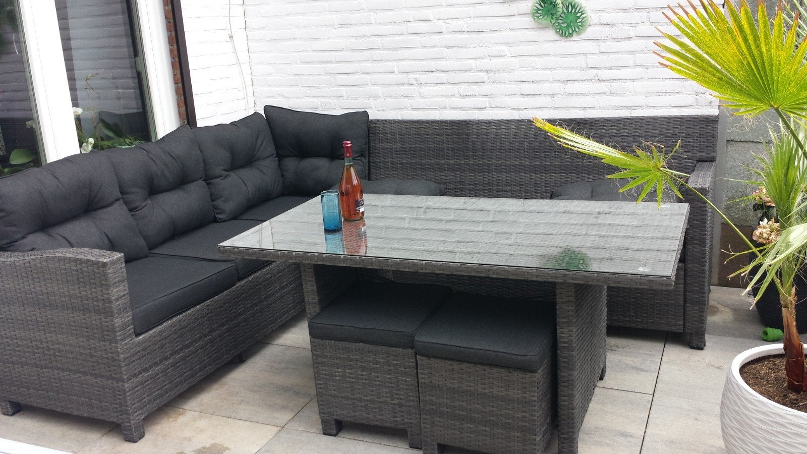 Loungeset, Ophalen