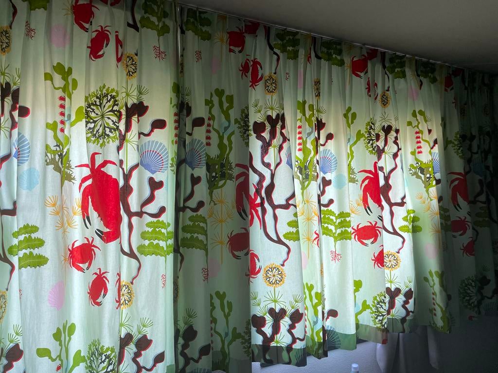 Zelfgemaakte IKEA Gordijnen Kinderkamer (4.08x1.59m), Ophalen, Gebruikt, 200 cm of meer, 150 tot 200 cm