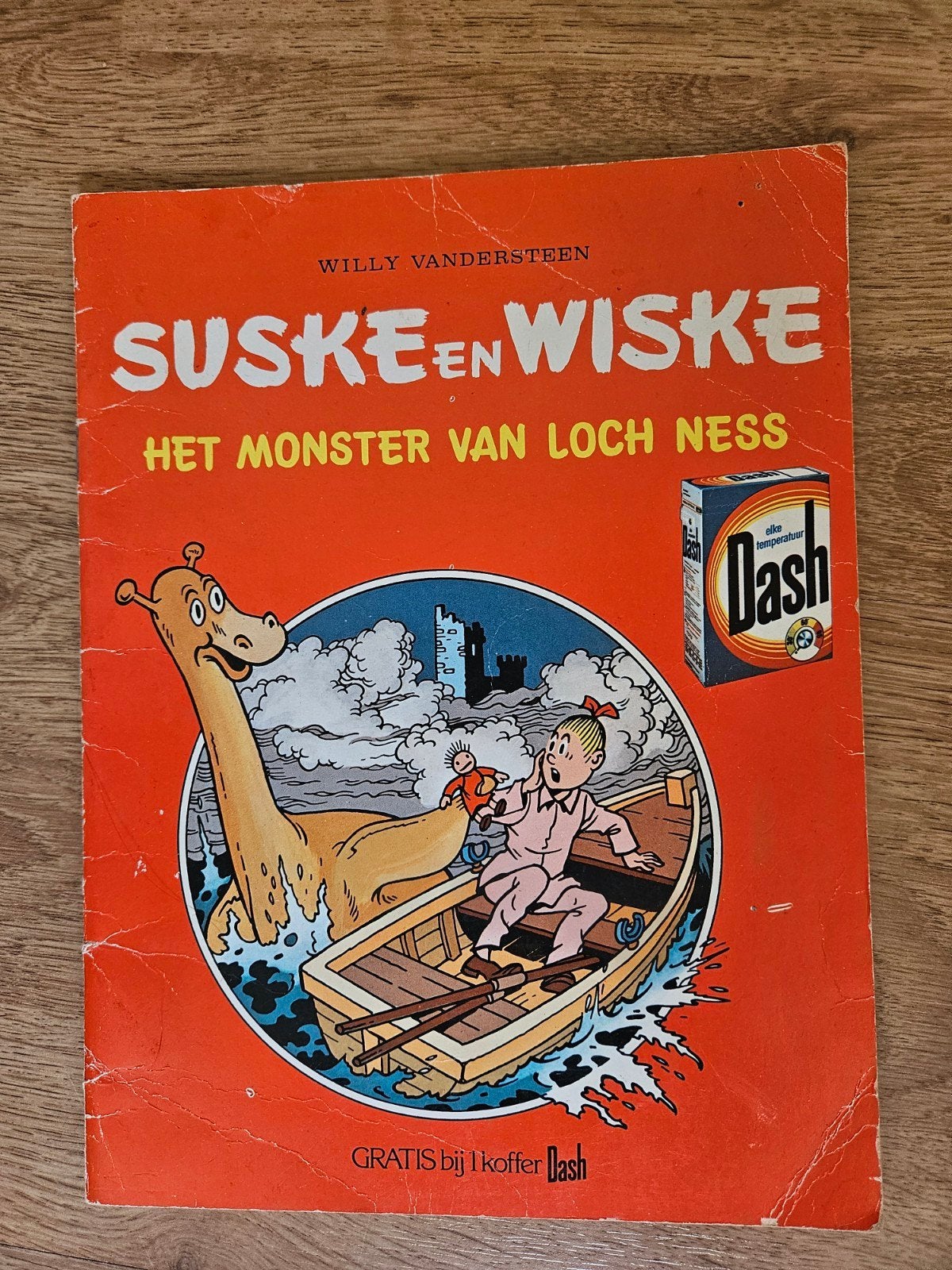 Suske en Wiske - Het Monster van Loch Ness (Dash uitgave), Boeken, Stripboeken, Gelezen, Willy Vandersteen, Eén stripboek, Ophalen of Verzenden
