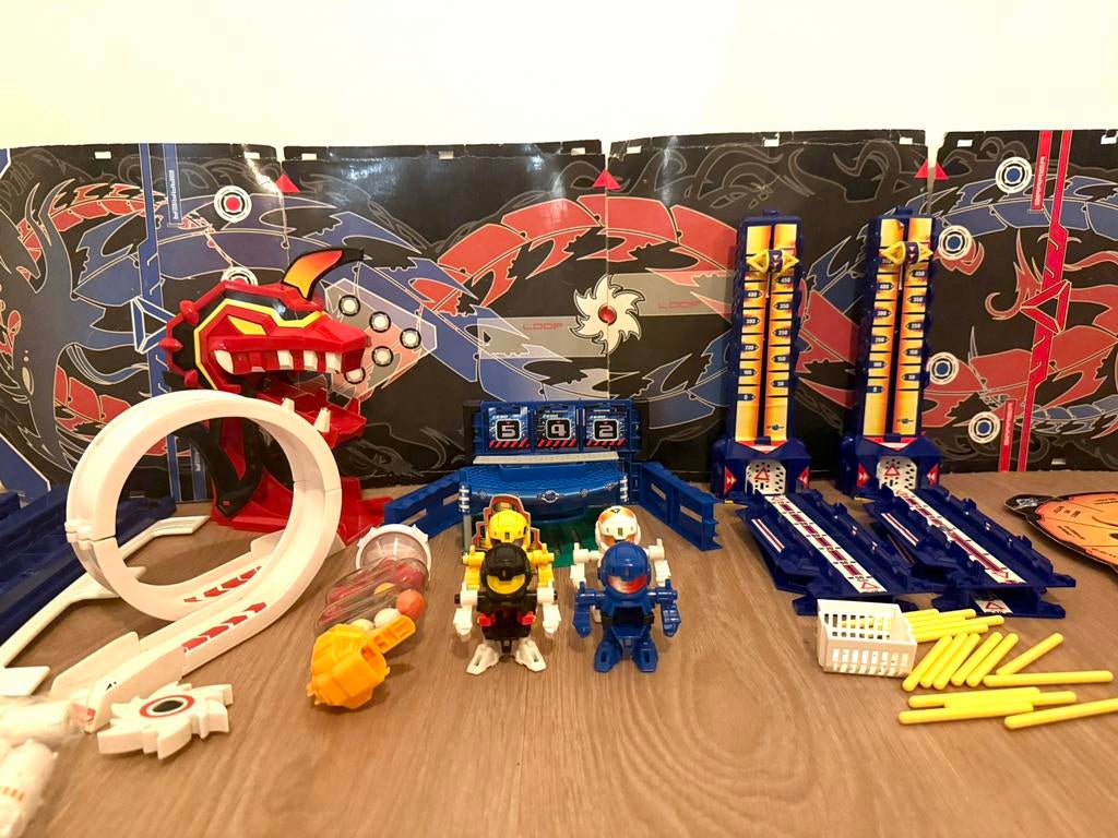 Grote Battle B-Daman Collectie Takara Tomy Hasbro 2005, Kinderen en Baby's, Speelgoed | Actiefiguren, Zo goed als nieuw, Ophalen of Verzenden