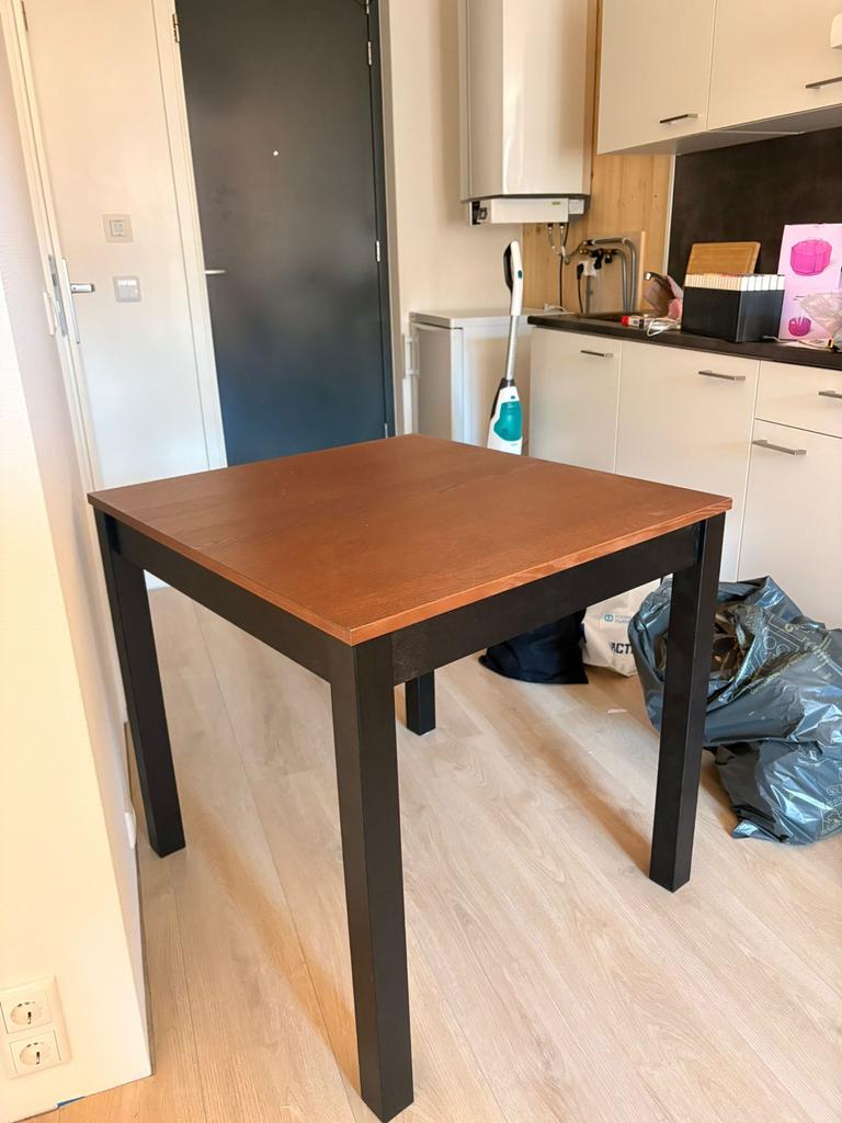 IKEA houten tafel, Ophalen, 50 tot 100 cm, Vierkant, Nieuw
