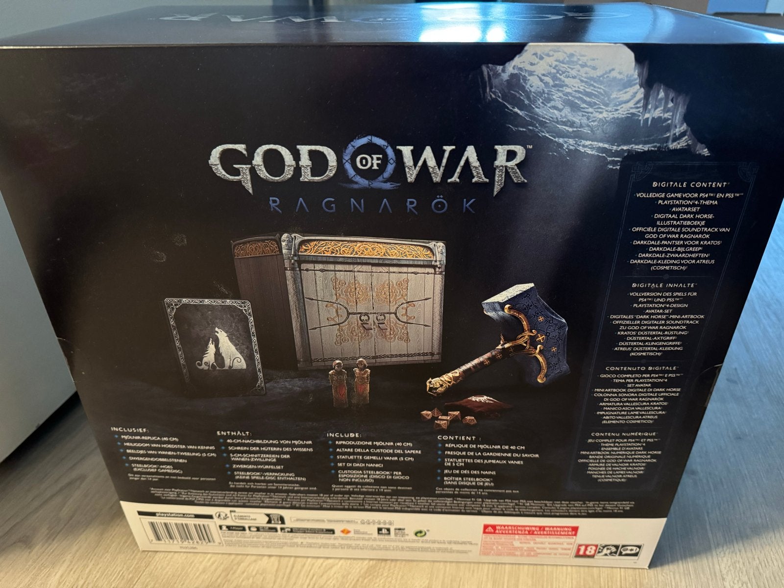 God of War Ragnarök Collector's Edition PS5 (Nieuw), Avontuur en Actie, Vanaf 18 jaar, 1 speler, Nieuw