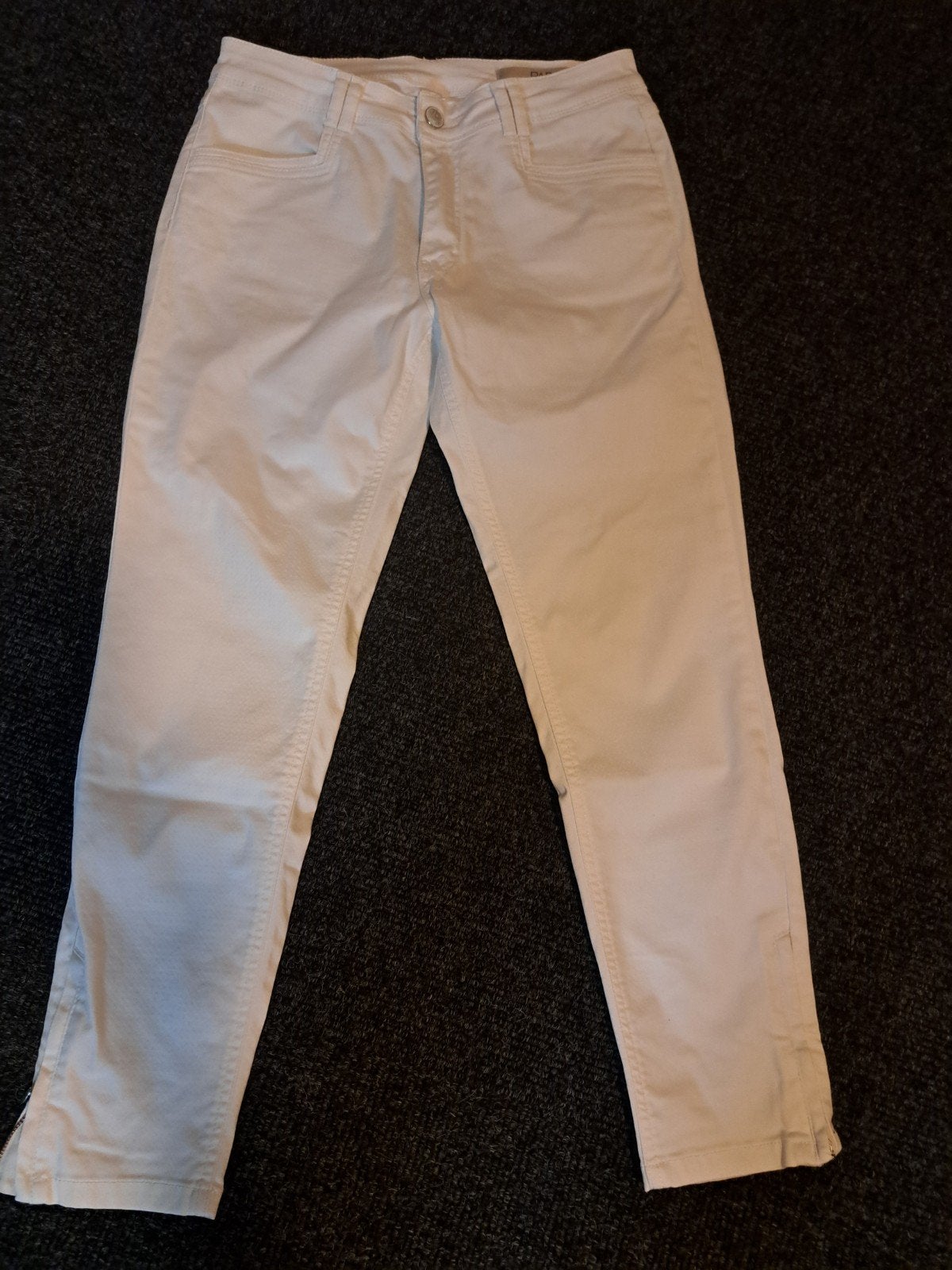parami  off white  broek maat 40, Verzenden, Zo goed als nieuw, Wit, W30 - W32 (confectie 38/40)