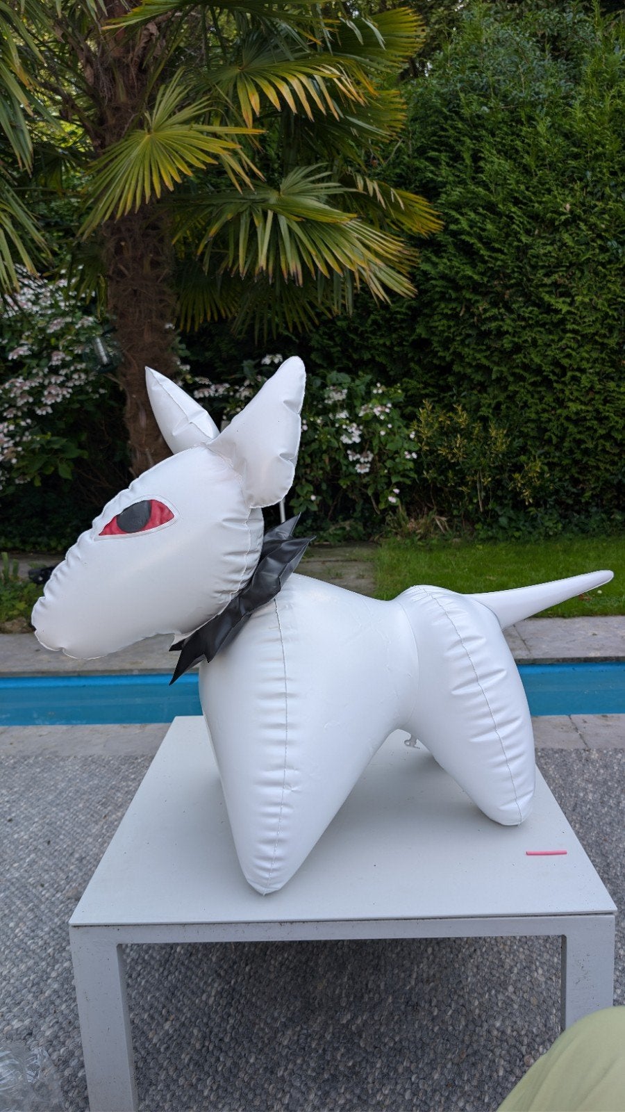 Bulik the Dog opblaasbare hond - Jan Čapek design, Ophalen of Verzenden, Zo goed als nieuw