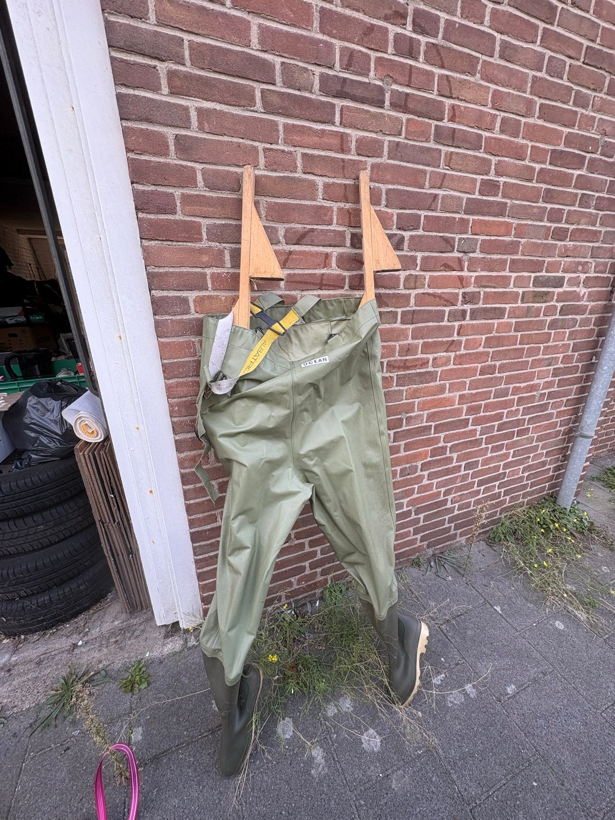 Albatros waadpak - gebruikt heeft een beetje aandacht nodig, Ophalen of Verzenden, Gebruikt, Kleding