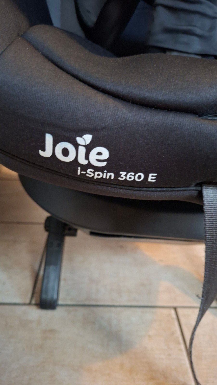 Joie i-Spin 360 E autostoel met isofix incl doos, Gebruikt, 0 t/m 18 kg, Afneembare rugleuning, Isofix