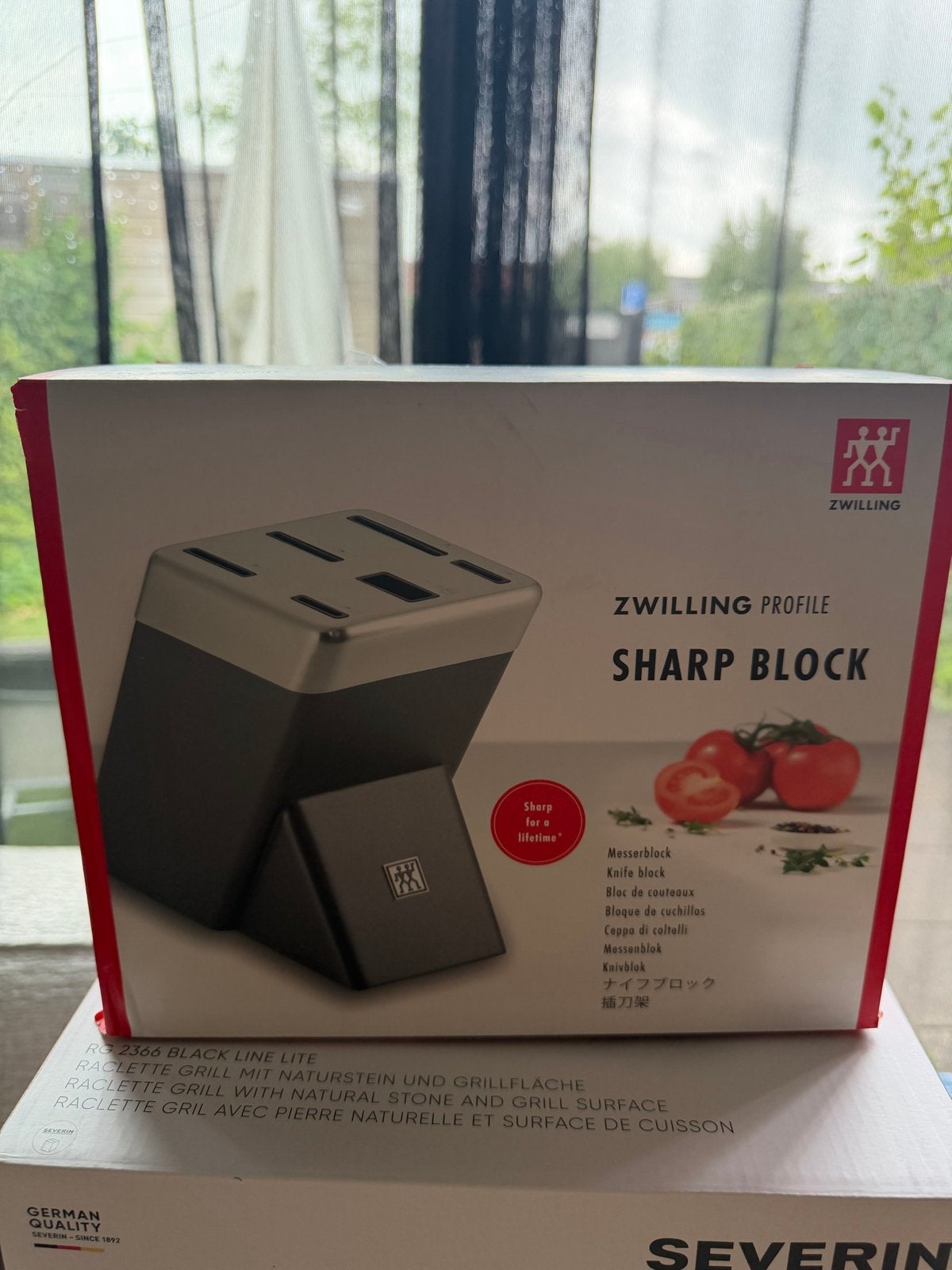 ZWILLING PROFILE SHARP BLOCK messenblok, Huis en Inrichting, Ophalen, Overige typen, Kunststof, Nieuw