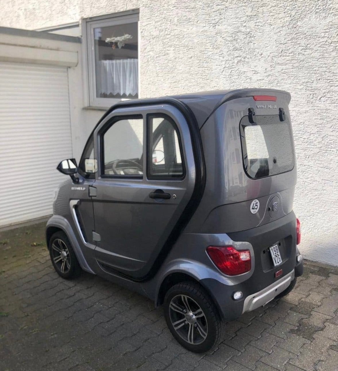 Econelo overdekte scootmobiel rijbewijs vrij met garantie, Ophalen of Verzenden, 46 km of meer, Overige merken, 16 km/u of meer