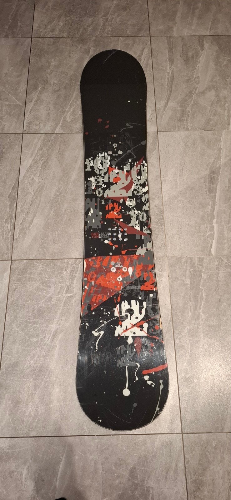 Burton Snowboard met uniek design, Ophalen, Gebruikt, Board