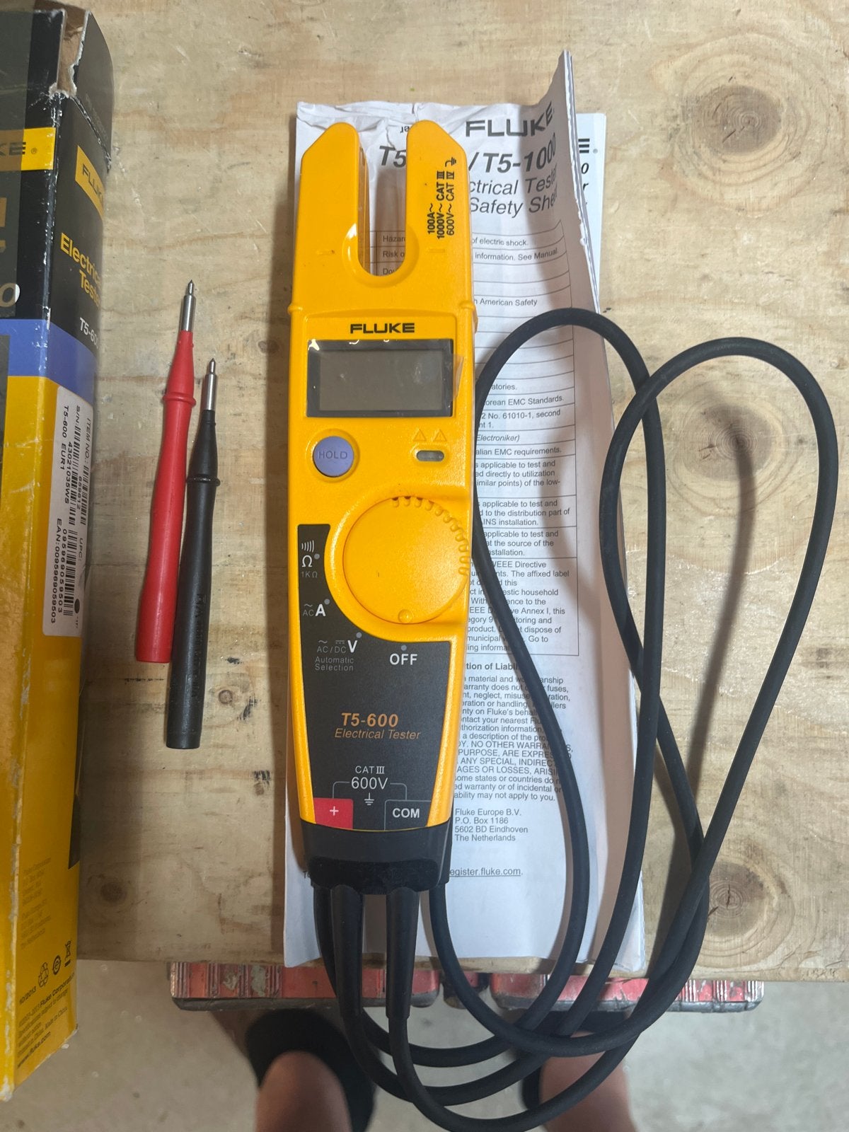 Fluke T5-600 Electrical Tester - Nieuw in verpakking, Ophalen of Verzenden, Nieuw